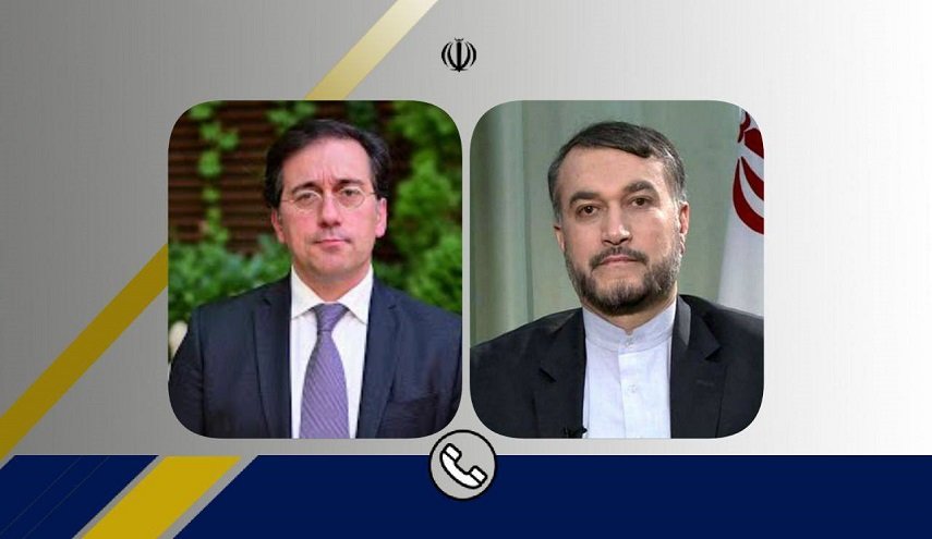 تفاصيل ما بحثه وزير الخارجية الايراني وظيره الاسباني في اتصال هاتفي اليوم