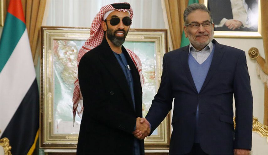  مستشار الأمن القومي الإماراتي: تطوير العلاقات الأخوية بين أبو ظبي وطهران من أولويات الامارات
