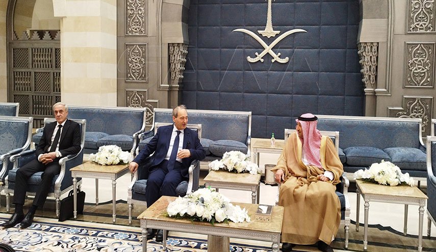 وزير الخارجية السوري في جدة تلبية لدعوة نظيره السعودي
