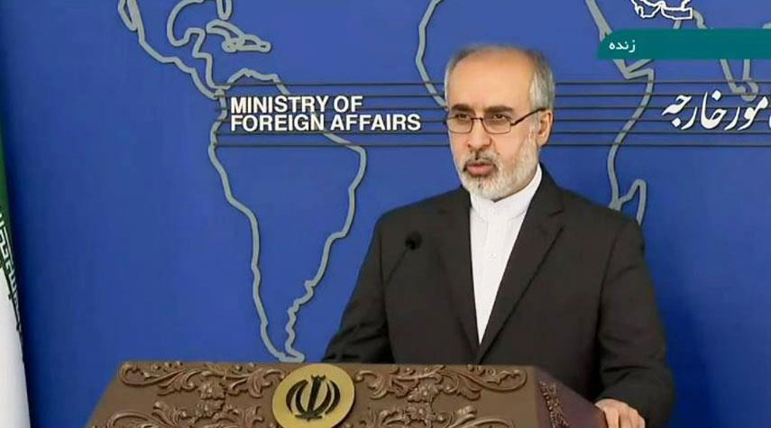 كنعاني: إيران تعارض الحرب وتؤيد وقف إطلاق النار والسلام في أوكرانيا