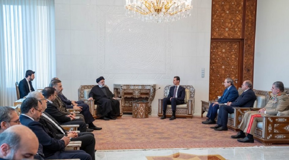 رئيسي لنظيره السوري: حققتم الانتصار رغم التهديدات والعقوبات