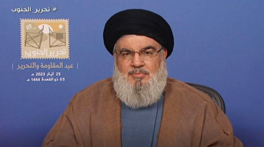  السيد حسن نصر الله: معركتنا مع العدو المعتدي مفتوحة ومستمرة 