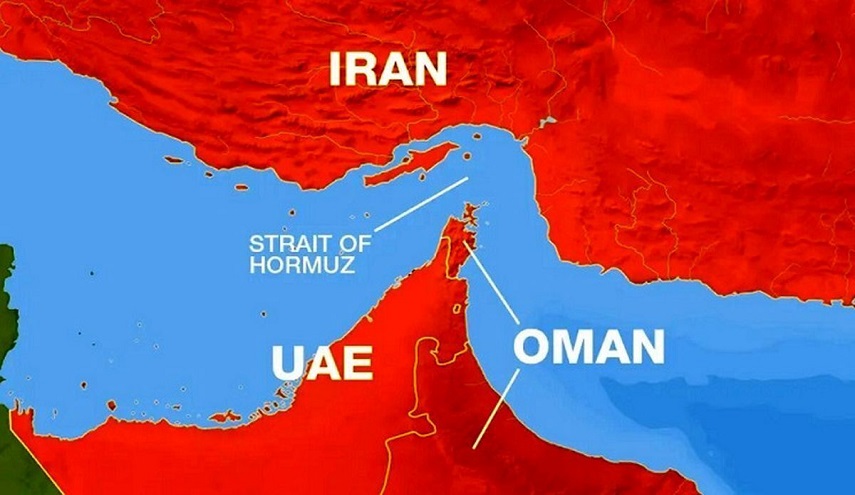 ايران تفند المزاعم الامريكية بشأن محاولتها احتجاز ناقلتي نفط قرب مضيق هرمز 