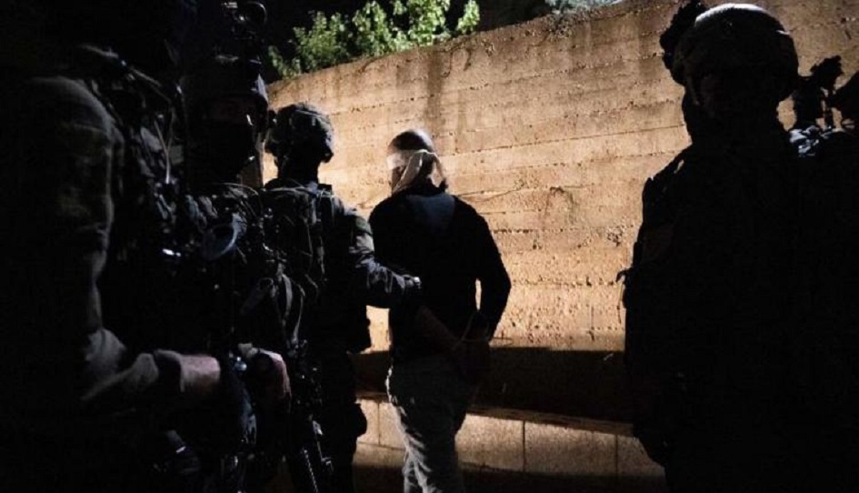 فلسطين المحتلة ... الاحتلال يشن حملة اعتقالات  جديدة في الضفة الغربية