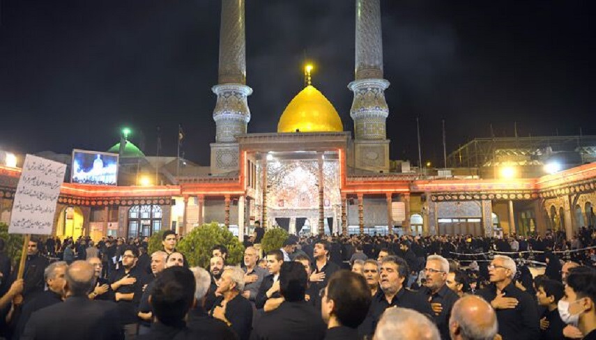 برنامه عزاداري ايام محرم در حرم حضرت عبدالعظيم(ع) و مسجد جمكران