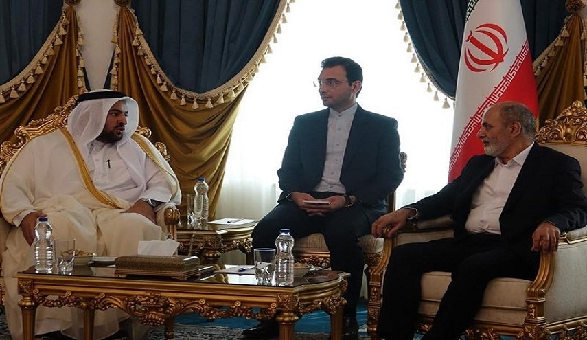  رسالة خطية من رئيس وزراء قطر إلى أمين المجلس الأعلى للأمن القومي الإيراني 