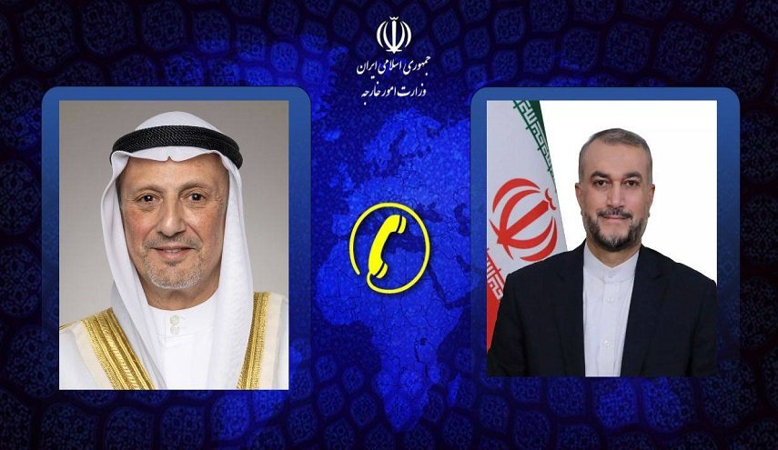 اتصال هاتفي بين وزيري خارجية إيران والكويت .. اليكم التفاصيل