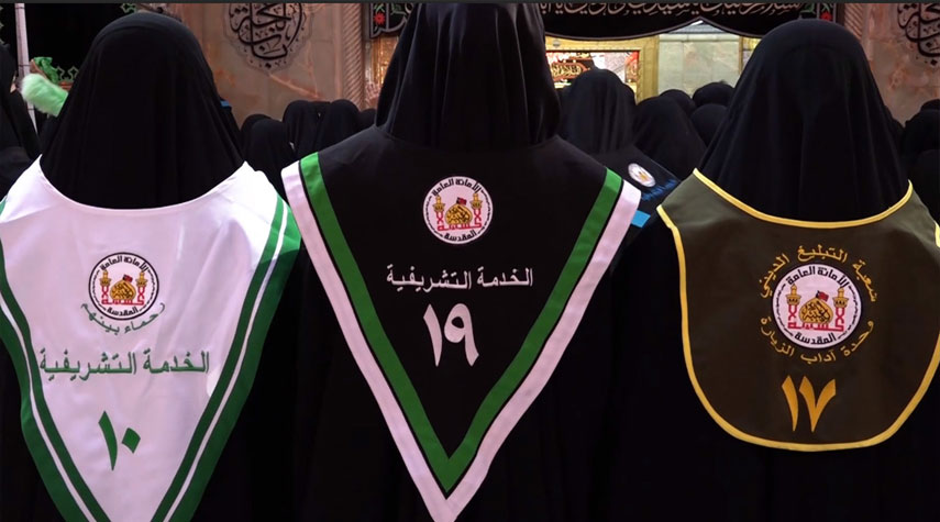 العراق.. العتبة الحسينية: 1150 منتسباً ومتطوعاً يقدمون الخدمات تزامنا مع زيارة عاشوراء 