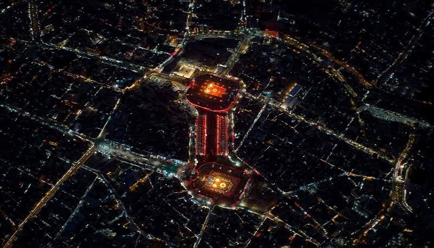 تصاويري از حضور گسترده زائران حسيني در بين‌الحرمين 