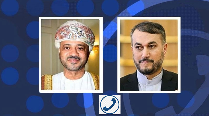 اتصال هاتفي بين  وزيري خارجية إيران وعُمان .. اليكم التفاصيل