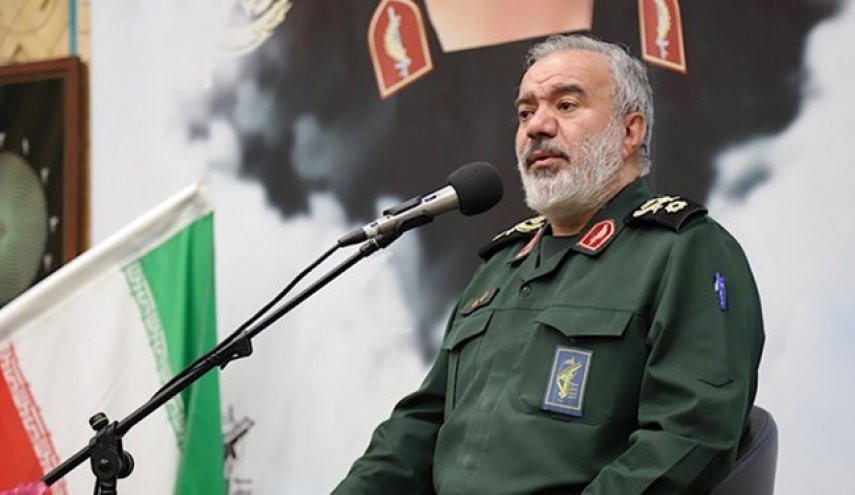 العميد علي فدوي:  القوة الرادعة لدى الجمهورية الاسلامية الايرانية شوكة في أعين الاعداء