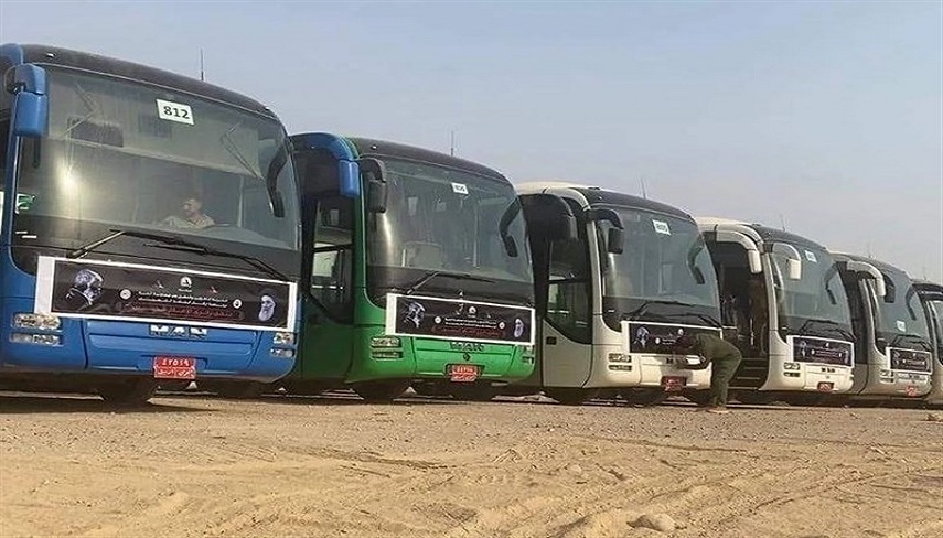 اعزام مستقيم زائران اربعين به نجف با اتوبوس‌ عراقي