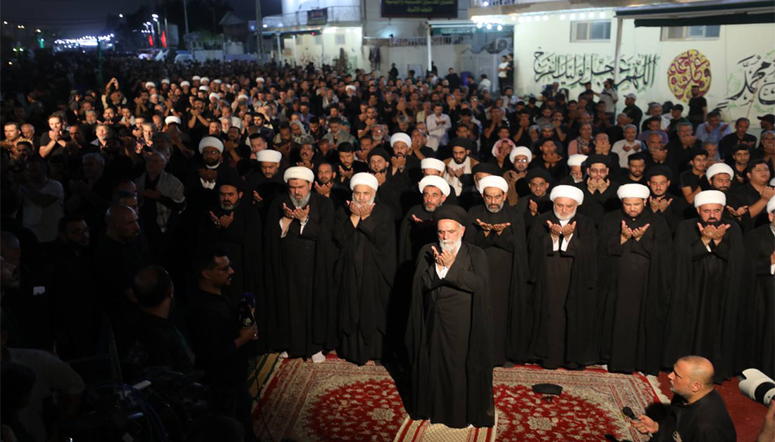 العراق.. إقامة أطول صلاة جماعة ممتدة على طريق "يا حسين" 