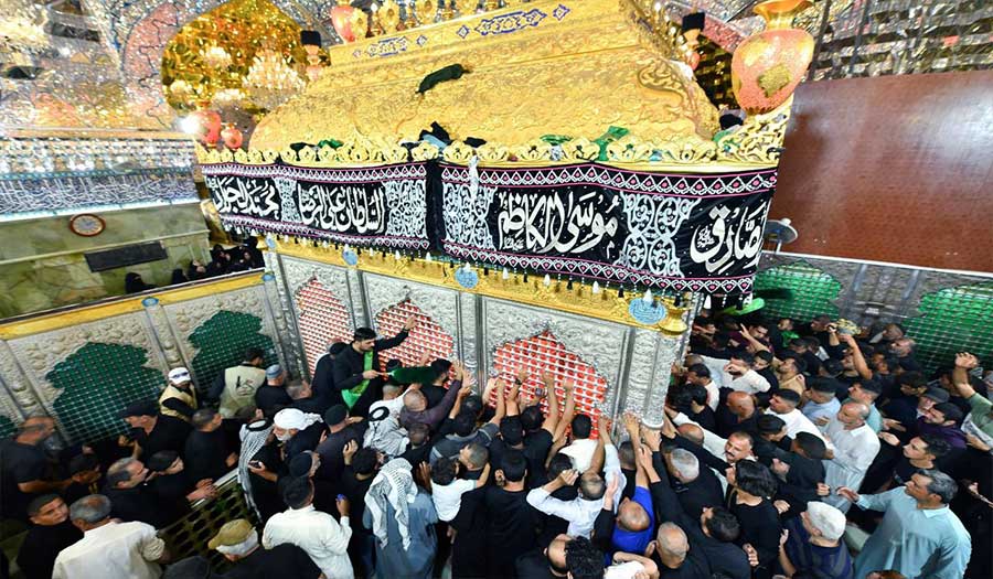 شاهد.. أكثر من 850 موكباً يشارك في إحياء شهادة الإمام العسكري عليه السلام