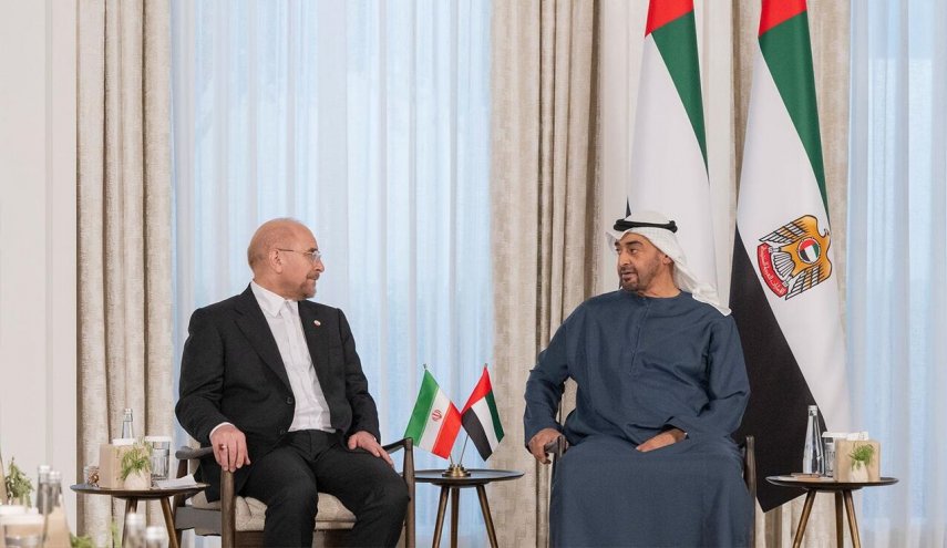قاليباف يؤكد على الدور المميز لايران والامارات في المنطقة