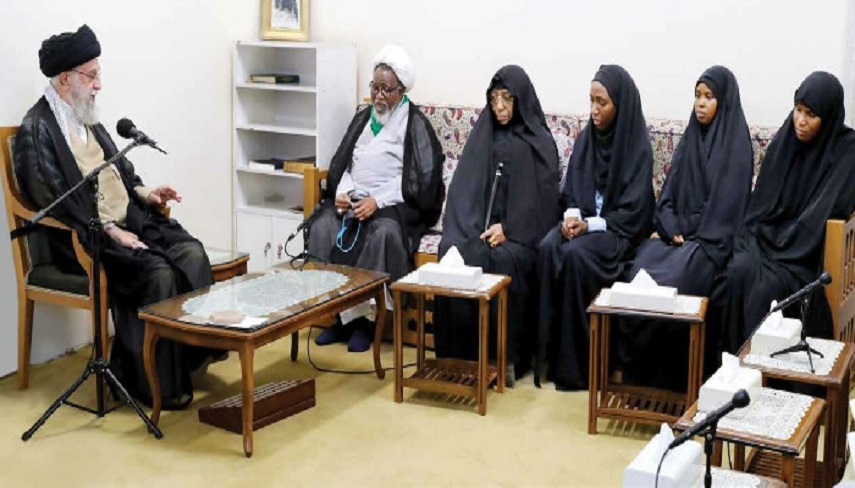 ديدار شيخ ابراهيم زكزاكي با رهبر انقلاب