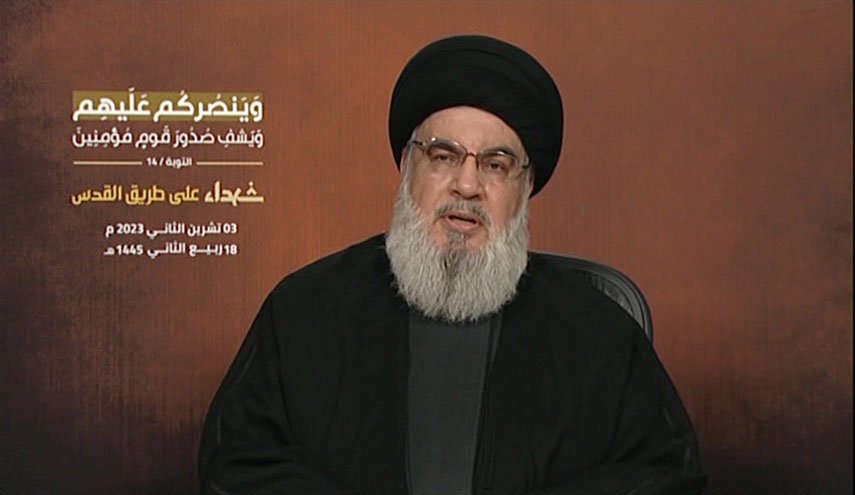 السيد حسن نصر الله: كل الاحتمالات في جبهتنا اللبنانية مطروحة..أعددنا للأساطيل الأمريكية عدتها 