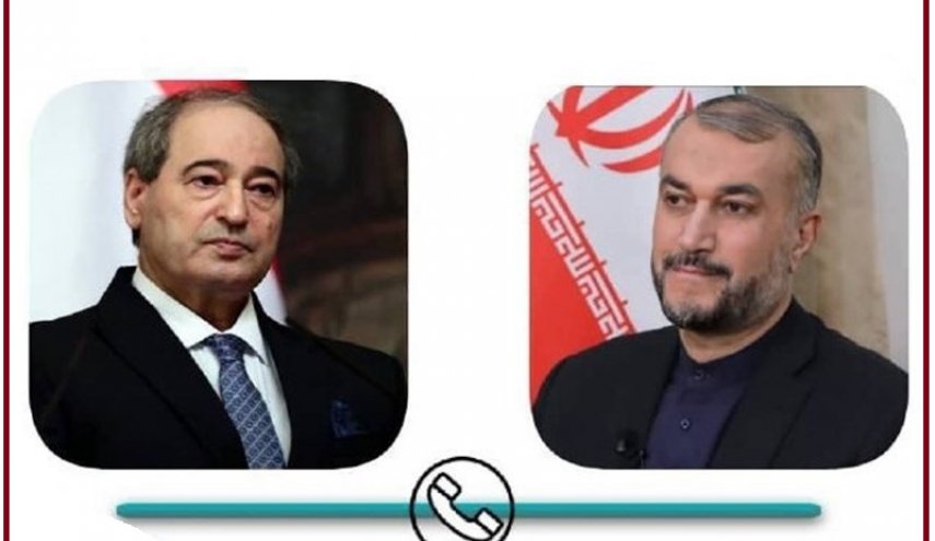 امير عبد اللهيان يناقش مع نظيره السوري المستجدات في غزة 