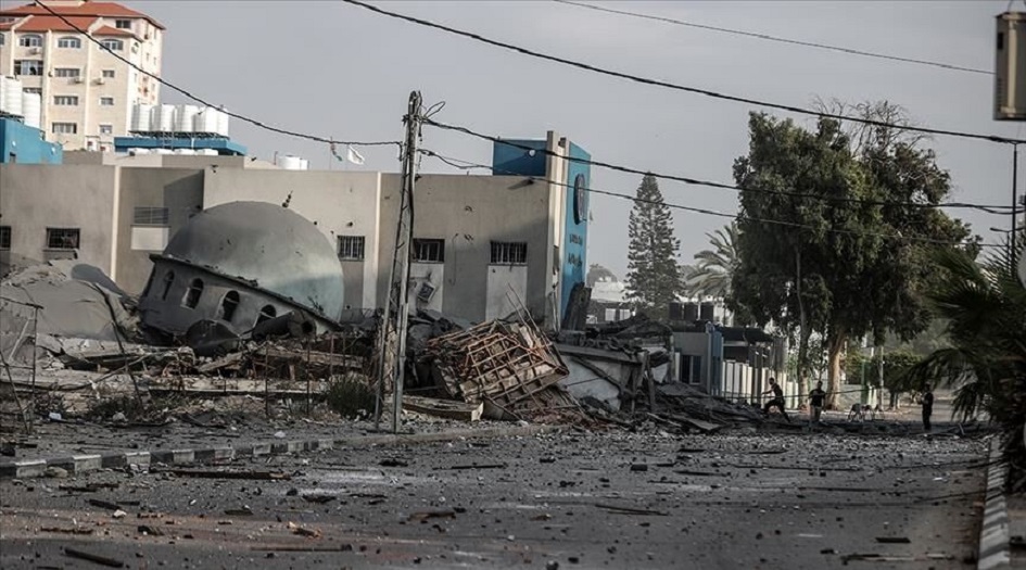 فلسطين المحتلة ... الاحتلال يدمر مسجدين في مدينة غزة 