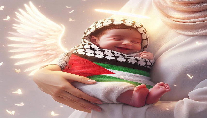كودكان غزه در آغوش فرشتگان