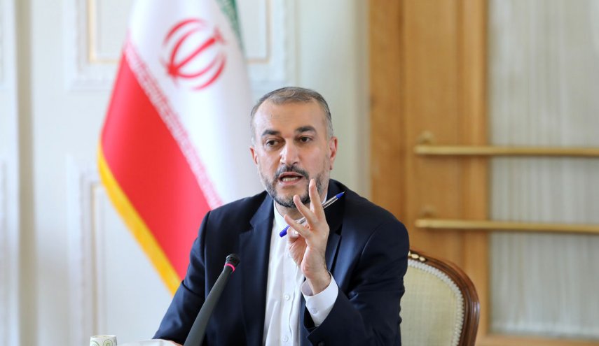  عبداللهيان يؤكد على اتخاذ خطوات مؤثرة لوقف العدوان على غزة 