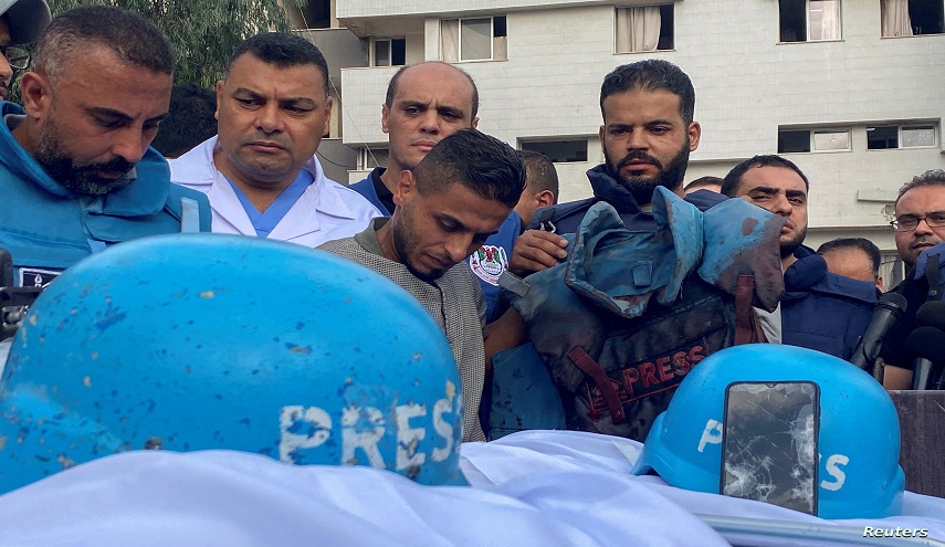 فلسطين المحتلة.. استشهاد 75 صحفيا فلسطينا في غزة 