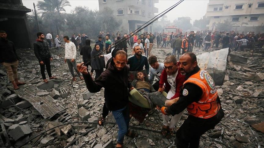 مجازر الاحتلال في غزة.. حصيلة الشهداء  تقارب  الـ  19 الف شهيد 