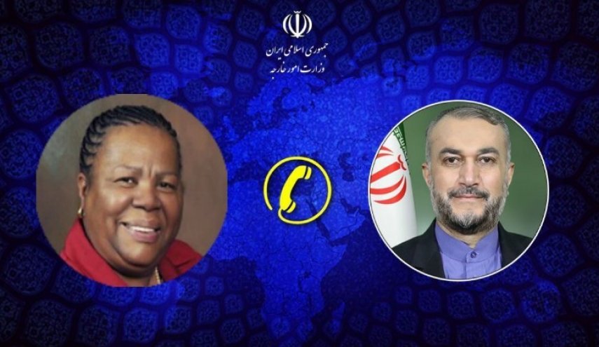  عبد اللهيان يثمن مواقف جنوب أفريقيا الداعمة للقضية الفلسطينية 