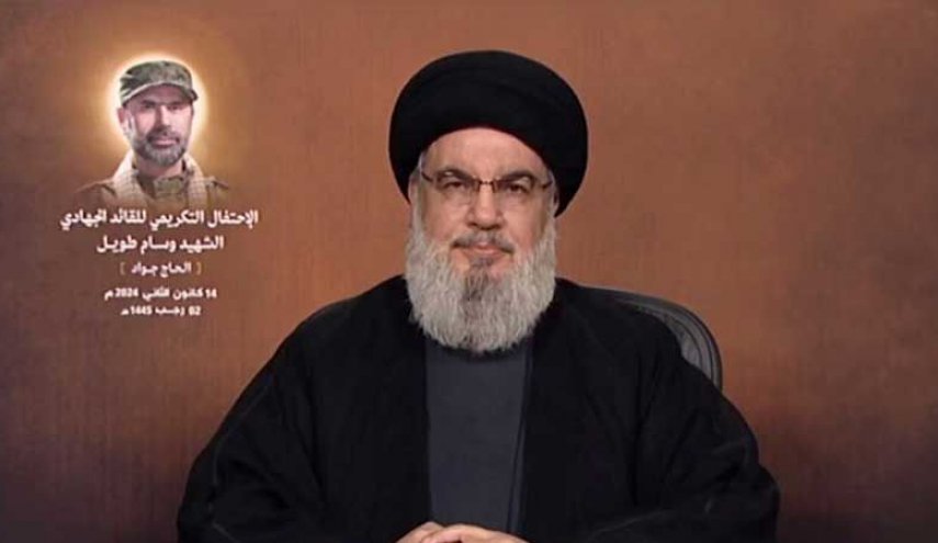  السيد حسن نصر الله:  العدو الاسرائيلي غارق في الفشل ولم يحقق أياً من أهدافه المعلنة وغير المعلنة 