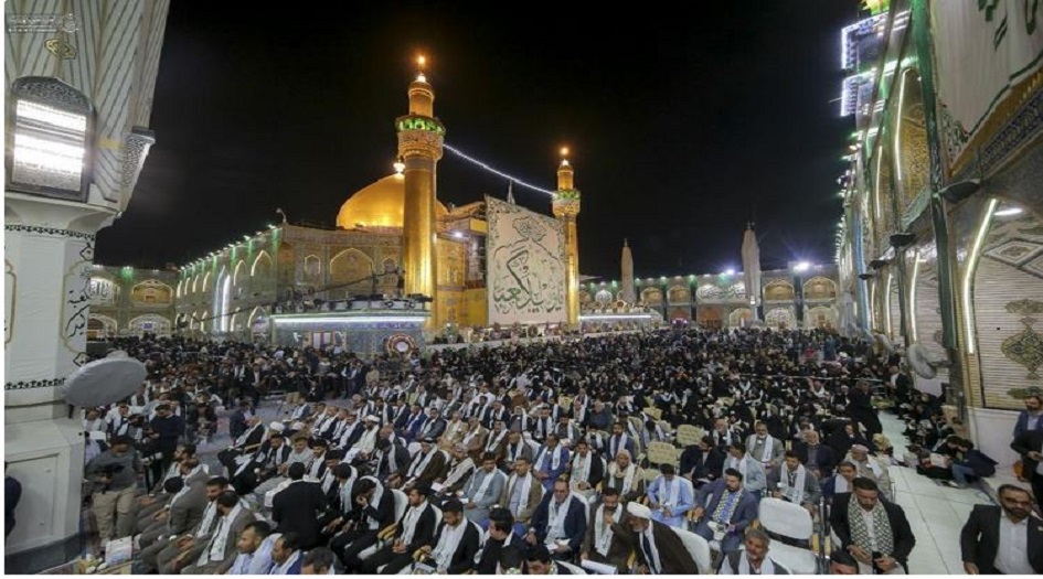 مهرجان "انت العلي الإنشادي" ... حناجر الشعراء تصدح بحبِّ الامام علي (عليه السلام)  