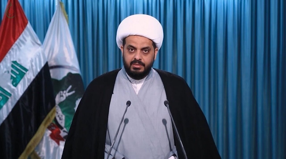  العراق..الشيخ قيس الخزعلي يؤكد ضرورة تقديم طلب لمجلس الأمن للمطالبة بانسحاب فوري للقوات الأمريكية 