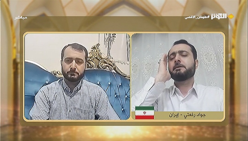 تلاوت قاري ايراني در هفدهمين شب مسابقات مفازا