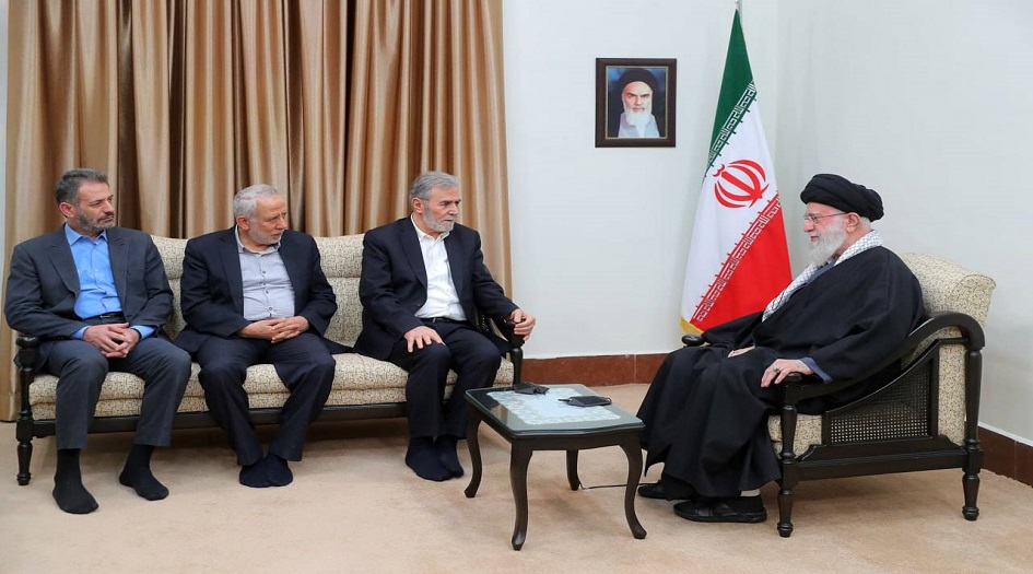خلال استقبال النخالة..الإمام الخامنئي: الكيان الصهيوني غير قادر على هزيمة فصائل المقاومة