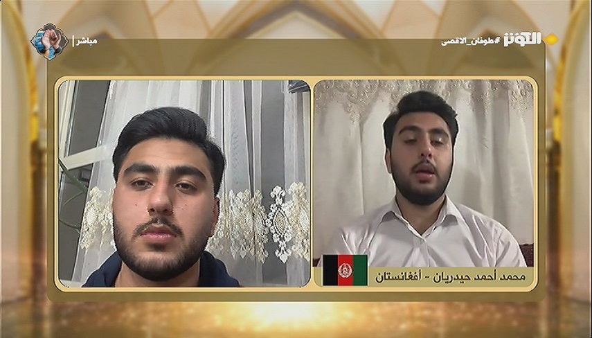 تلاوت قاري افغانستاني در نوزدهمين شب مسابقات مفازا