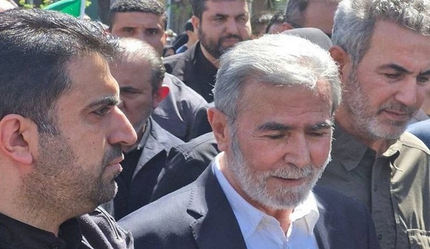  زياد النخالة يشارك في مسيرات يوم القدس العالمي بطهران 