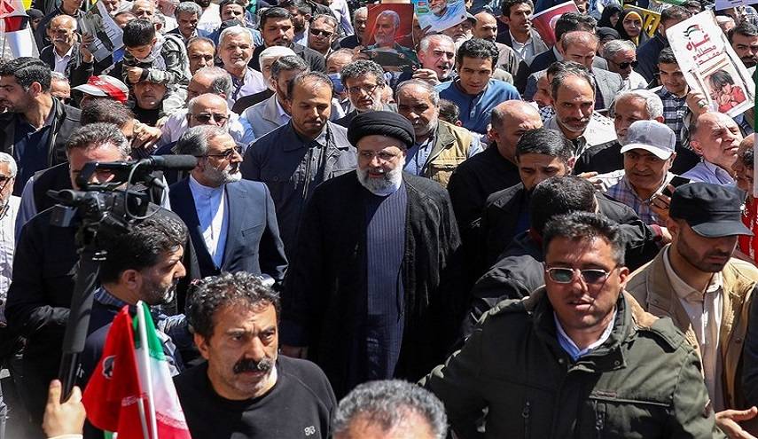  رئيسي: نصر حاسم سيكون حليف الشعب الفلسطيني والمسلمين 