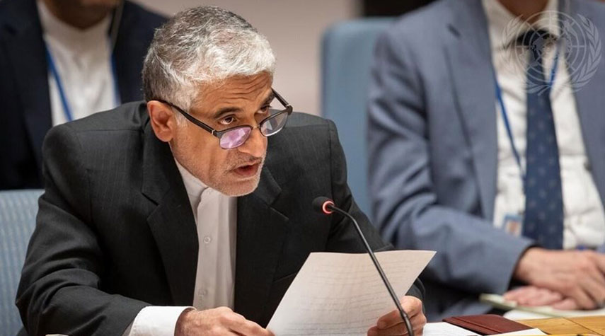  إيرواني: على مجلس الأمن ادانة الهجوم الإرهابي في جنوب شرق ايران 