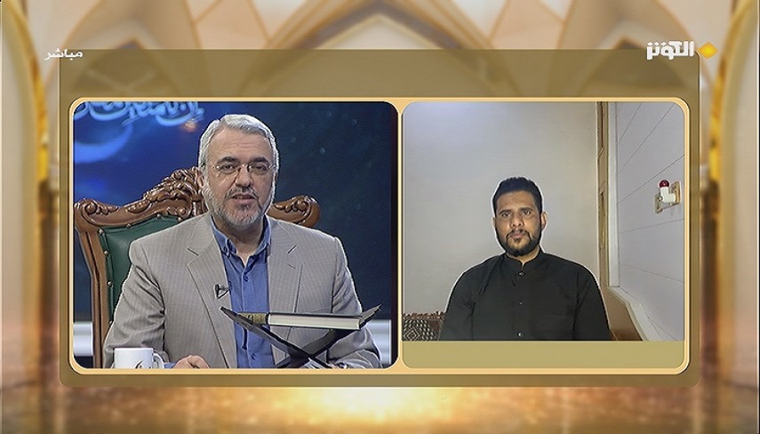 تلاوت قاري عراقي در بيست و هفتمين شب مسابقات مفازا