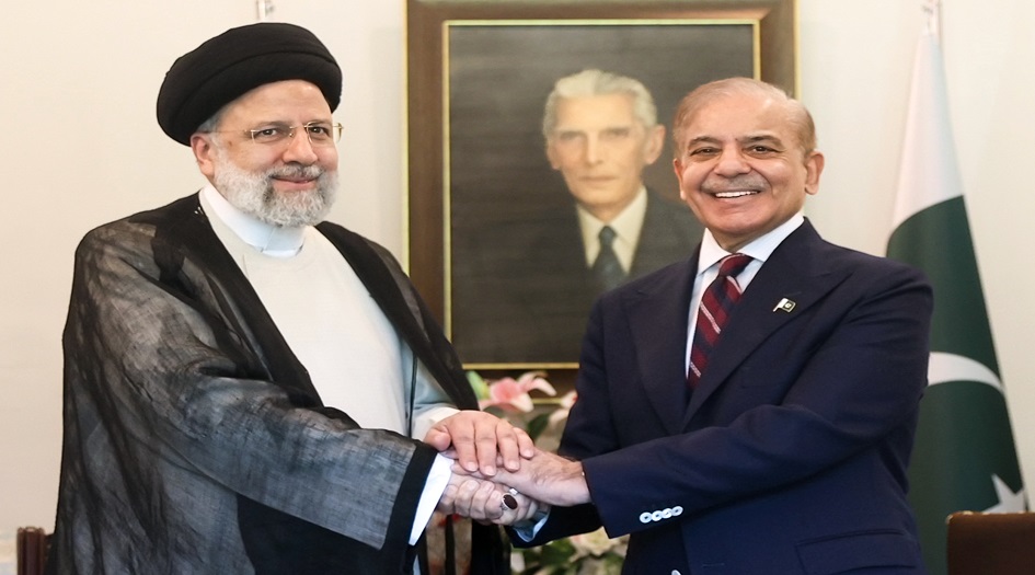 الرئيس الإيراني يشيد بمواقف باكستان الداعمة للقضية الفلسطينية
