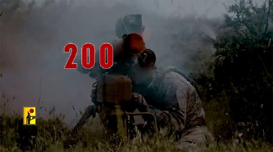 200 يوم من الحرب.. الاعلام الحربي ينشر احصائية علميات المقاومة الاسلامية 