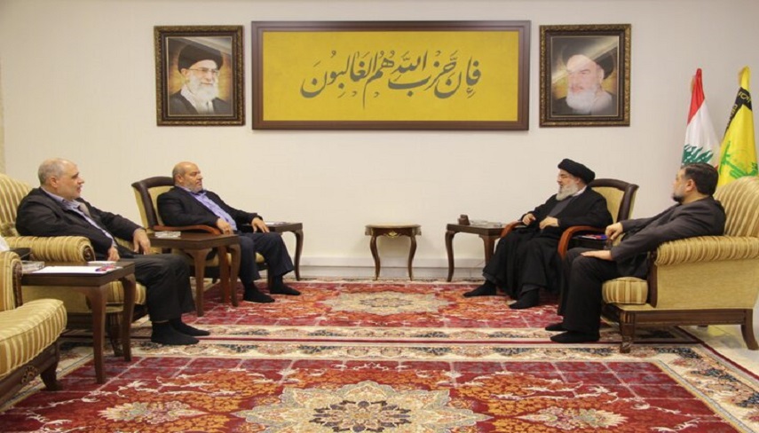  هيات حماس با  سيد حسن نصرالله ديدار كرد