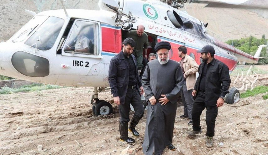  تعرض مروحية تقل الرئيس الإيراني لحادث في أذربايجان الشرقية 