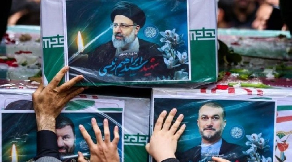 عدد من قادة المقاومة يشاركون في تشييع الرئيس الايراني ورفاقه 