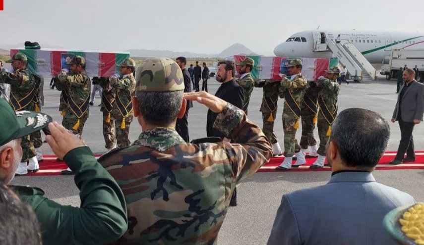 وصول جثمان الرئيس الشهيد الى بيرجند