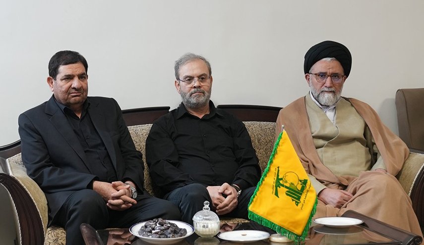 مخبر يزور مكتب حزب الله في طهران للتعزية بوفاة والدة السيد نصرالله