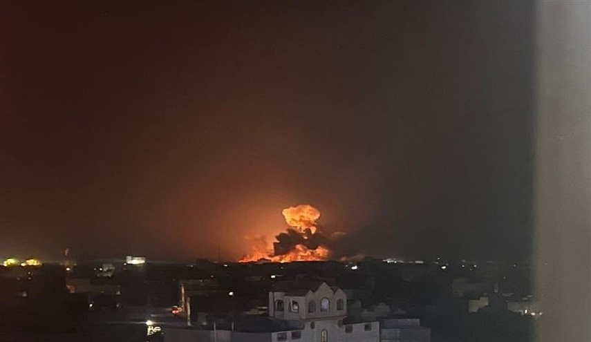  شهيدان وعشرة جرحى جراء العدوان الأمريكي البريطاني على الحديدة باليمن 