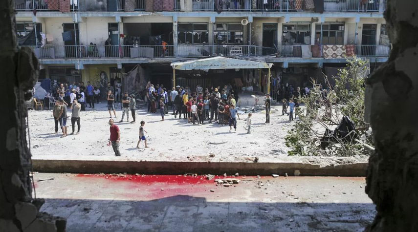  فلسطين المحتلة.. شهداء وجرحى بقصف مدرسة للأونروا ومنازل في قطاع غزة 