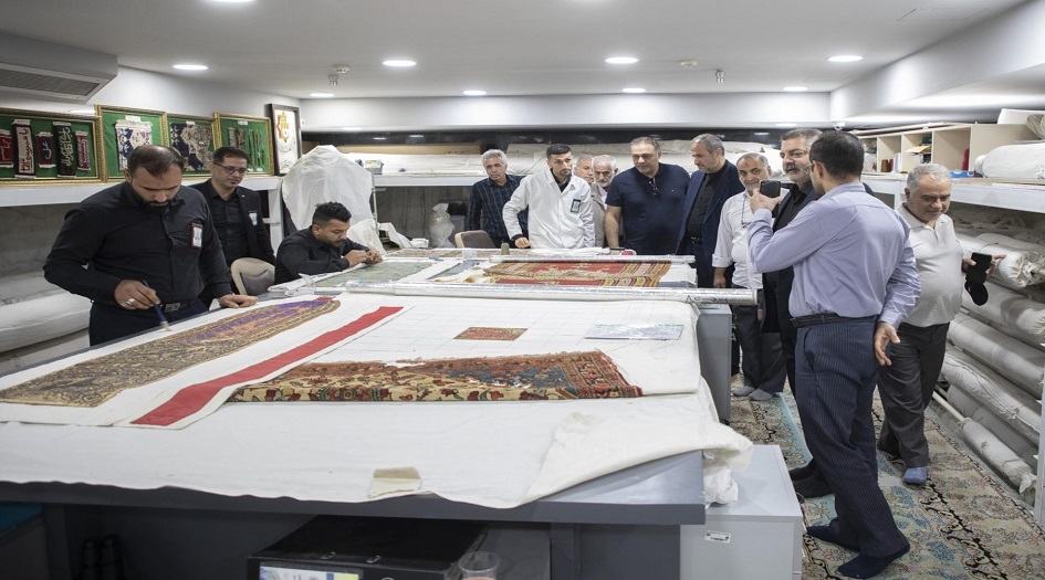 وفد إيراني يزور متحف الكفيل للنفائس والمخطوطات