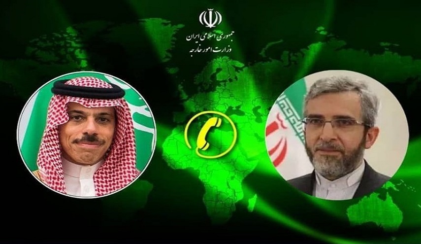  باقري يبحث هاتفيا مع وزير خارجية السعودية قضايا ذات الاهتمام المشترك 