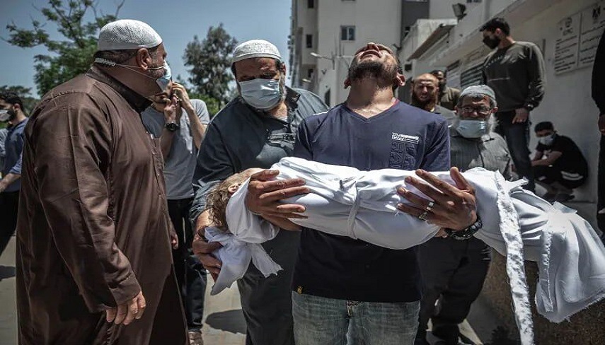 شهادت بيش از ۱۵ هزار كودك در جنگ غزه